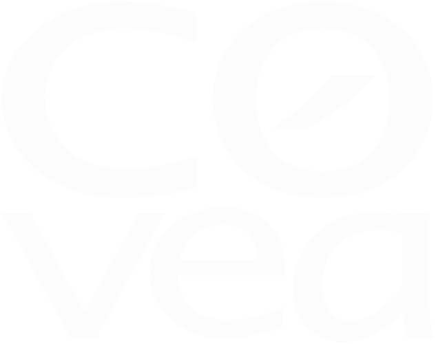 Covea logo bw white