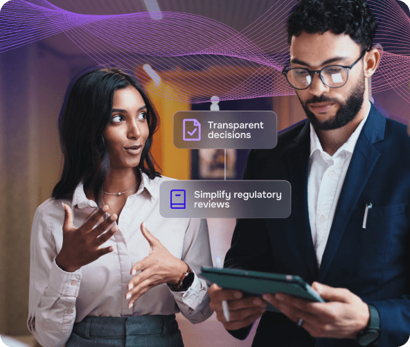 Abstract UI Explainable AI governance