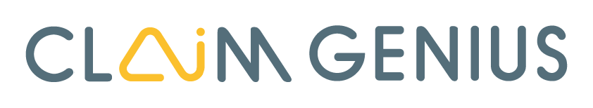 Logo Claim Genius (version sombre)