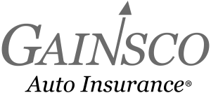 GAINSCO Auto Insurancer Logo STACKED RED