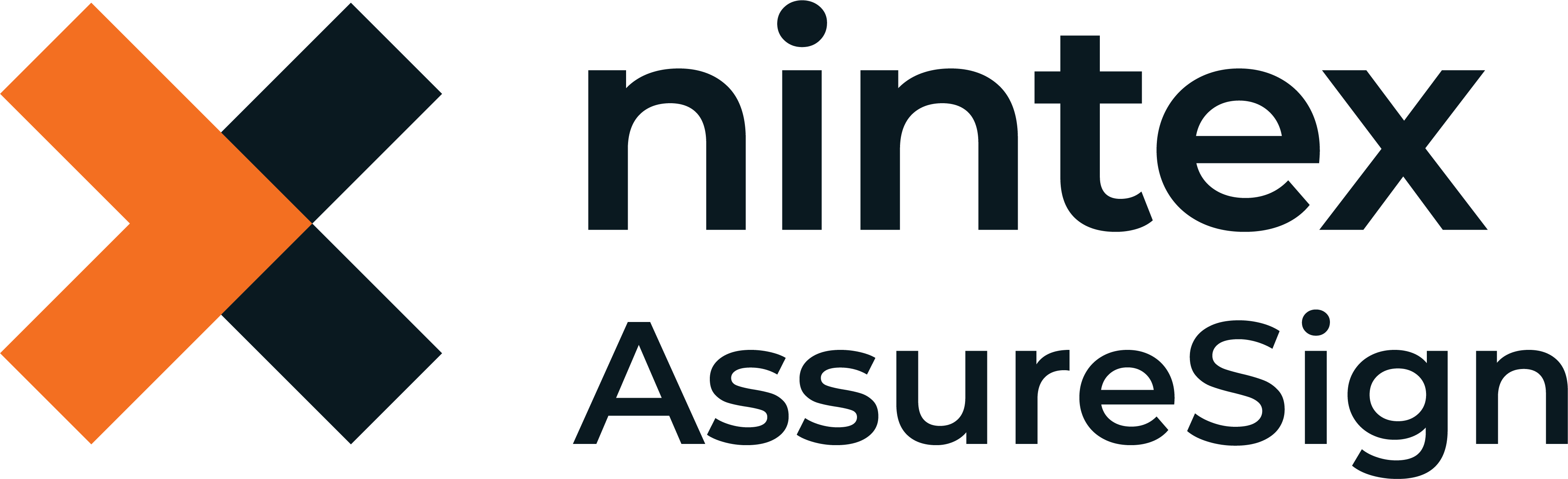 Logo Nintex AssureSign superposé