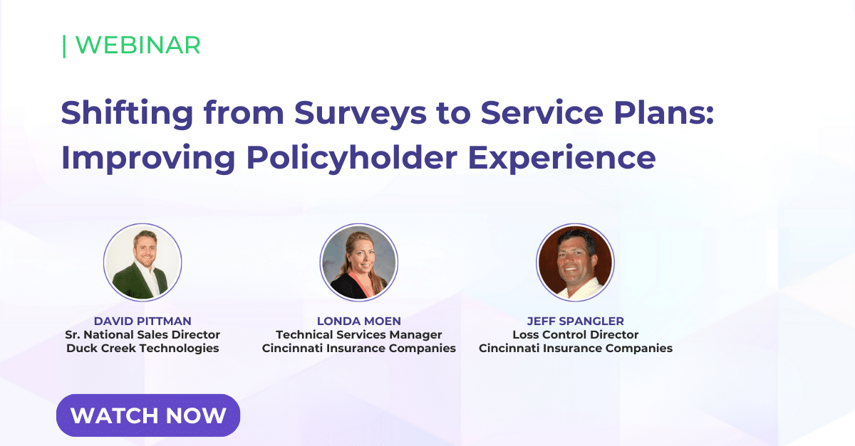 Shifting fro surveys to service plans