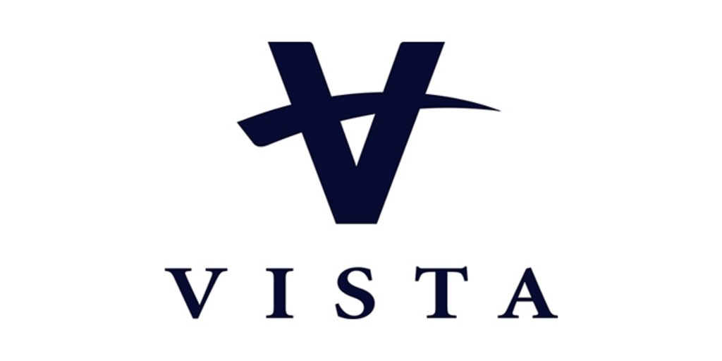 Vista logo white bg