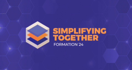 Grande bannière d'appel à l'action « Simplifions ensemble » – Image mise en avant