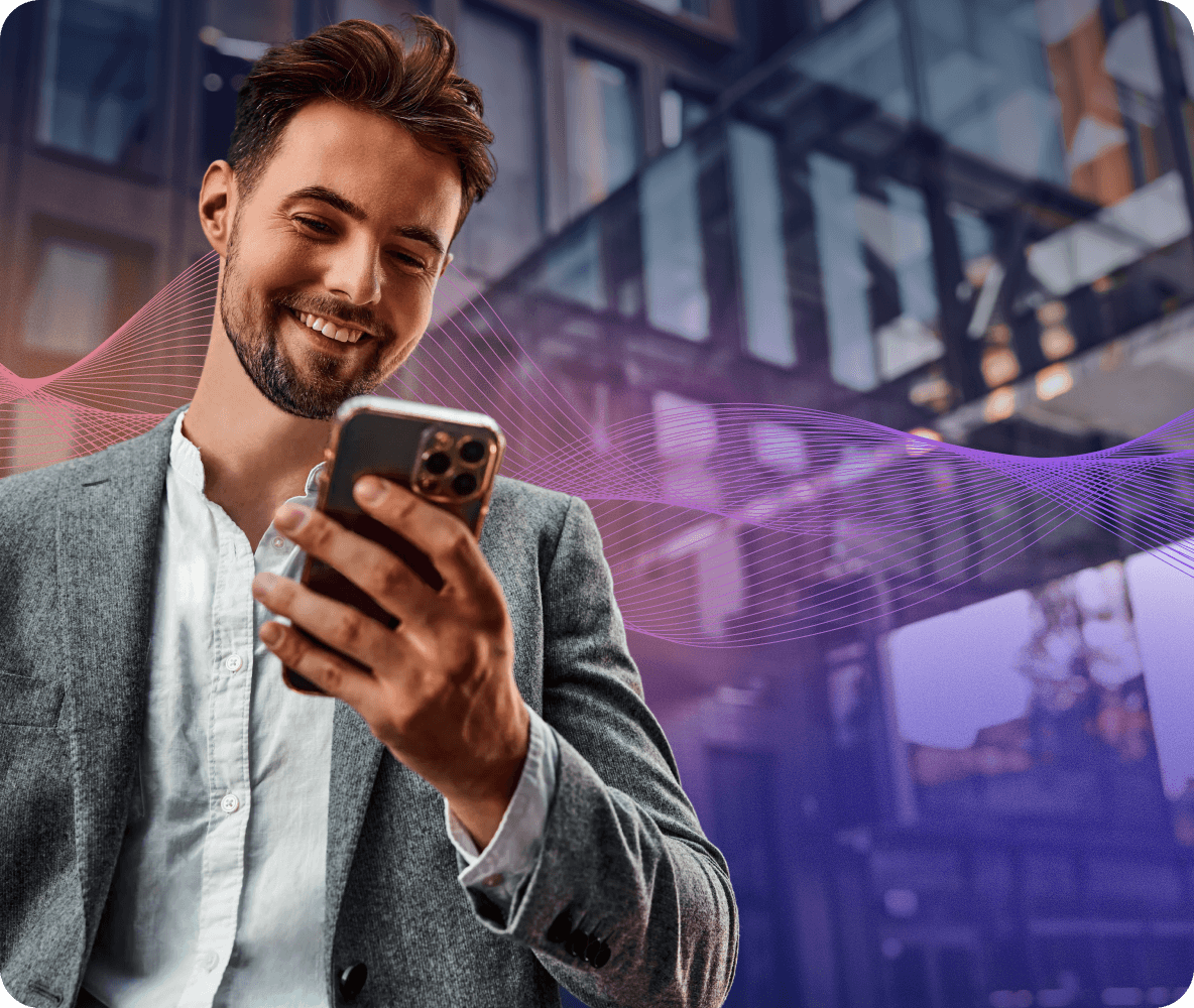 businessman phone
