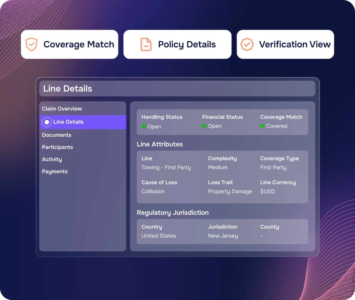coverage verification dashboard