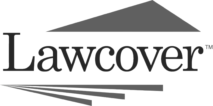 lawcover logo monochrome