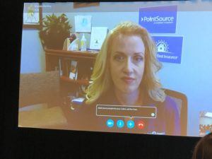 Marisa Buckley s'est exprimée depuis la Floride, frappée par un ouragan