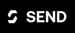 Send logo white black bg e1783388956290