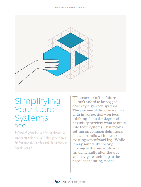 Simplifying core systems